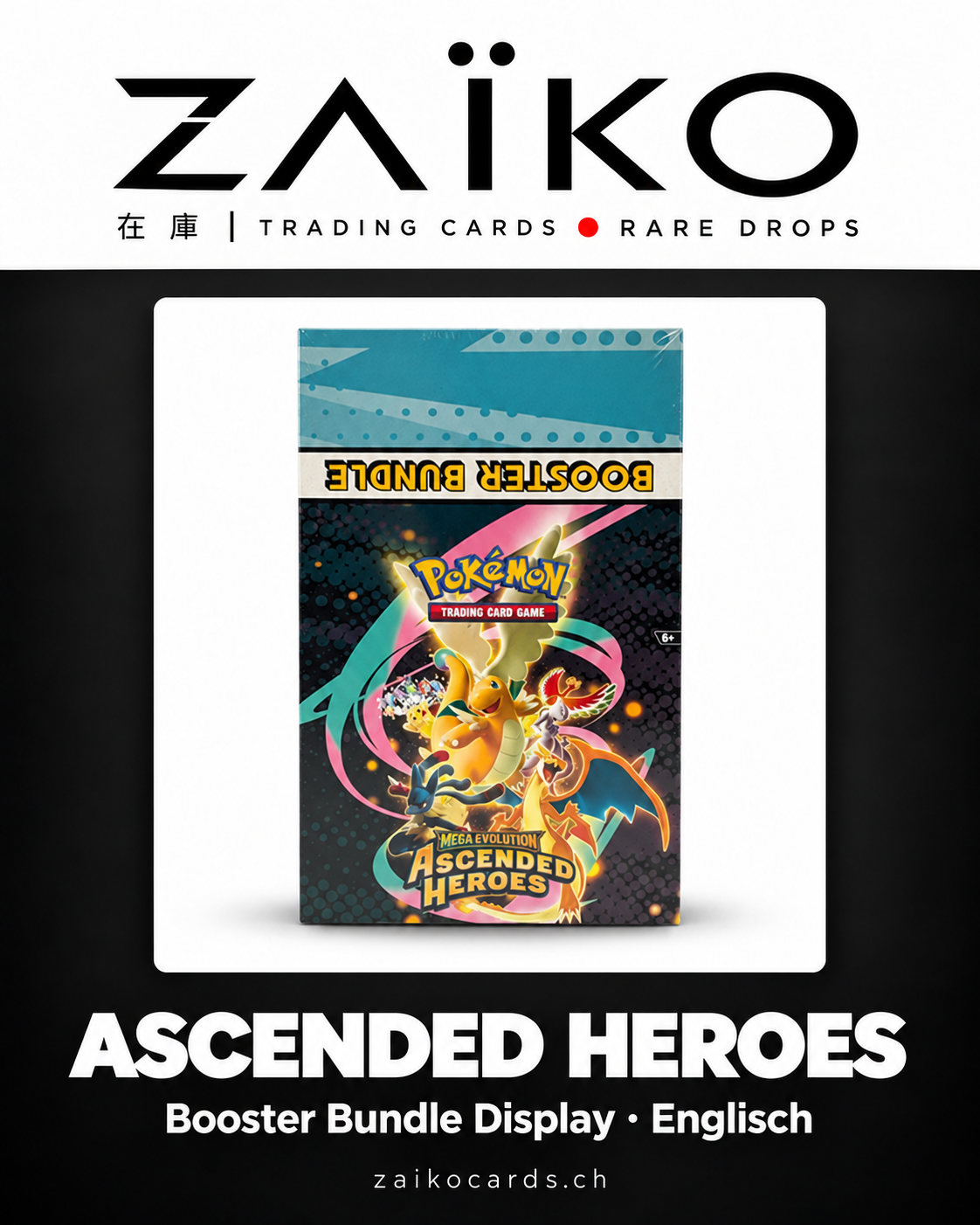 Pokémon Ascended Heroes Booster Bundle Display EN | ZAÏKO