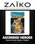 Pokémon Ascended Heroes Booster Bundle Display – Englisch 🇬🇧 – gestaltetes ZAÏKO Cards Produktmotiv