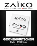 ZAÏKO Cards Geschenkgutschein – gestaltetes ZAÏKO Cards Produktmotiv