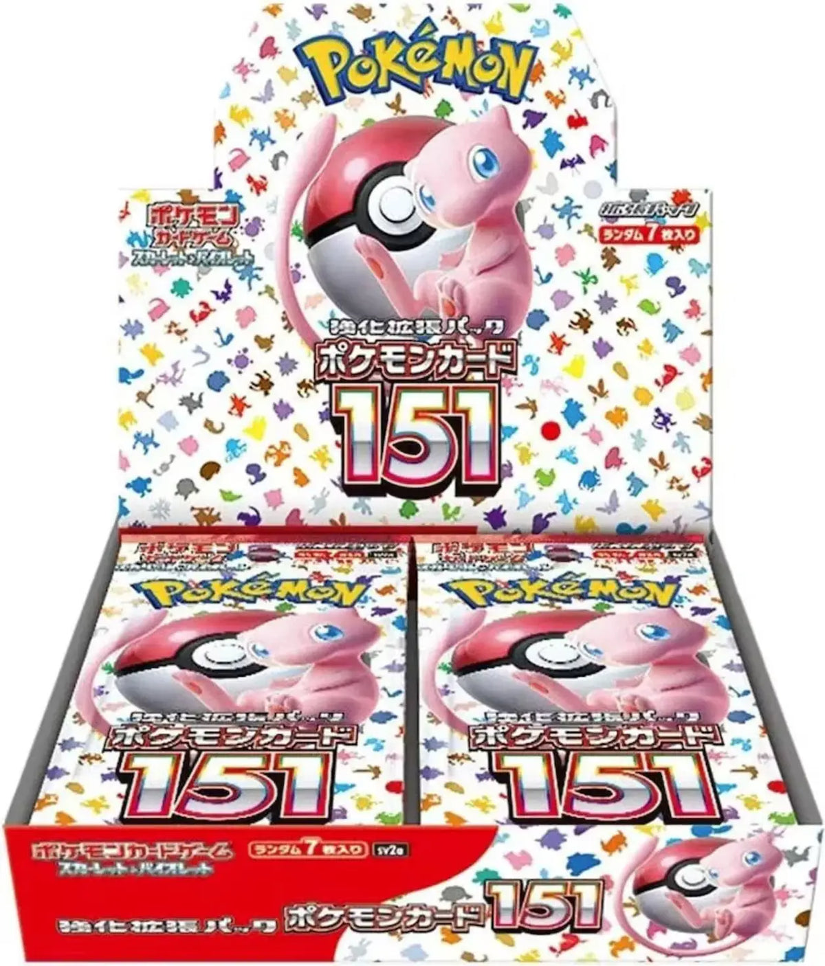 Pokémon 151 SV2a Booster Display – Japanisch 🇯🇵 – gestaltetes ZAÏKO Cards Produktmotiv